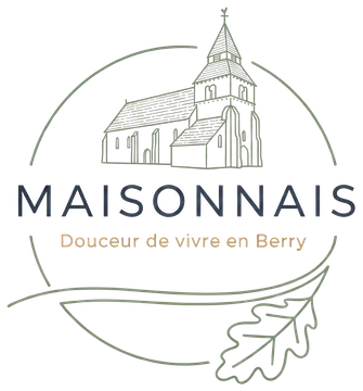 Logo de la commune de Maisonnais — Douceur de vivre en Berry